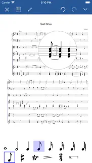 notation pad-sheet music score iphone images 2