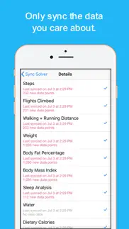 sync solver - fitbit to health iphone capturas de pantalla 4