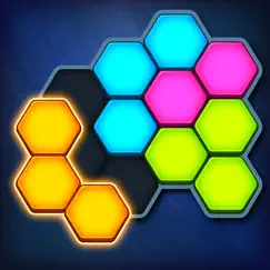 super hex block puzzle - hexa logo, reviews