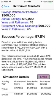 retirement investing simulator iphone images 1