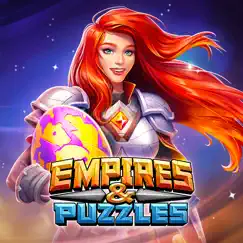 empires & puzzles: match 3 rpg logo, reviews