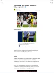 onefootball - actu du football iPad Captures Décran 2