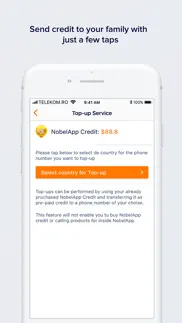 nobelapp money transfers+calls iphone images 3