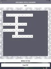 crossword puzzle generator ipad images 4