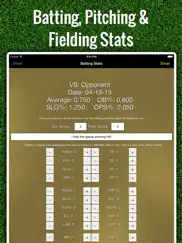 softball stats tracker pro ipad resimleri 1