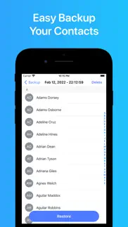 recent contacts newest iPhone Captures Décran 3