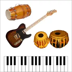 tabla drums dhol piano guitar logo, reviews