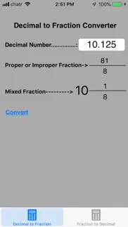 decimal to fraction converter iphone images 1