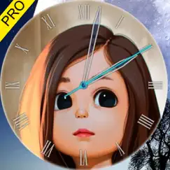 analog clock-face clock widget logo, reviews