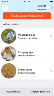 cuicuimatique chants d'oiseaux iPhone Captures Décran 4