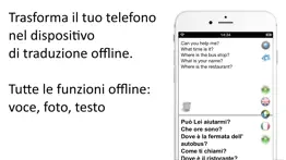 traduttore offline inglese app iPhone Captures Décran 1