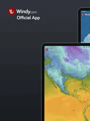 windy.com - météo et radar iPad Captures Décran 1