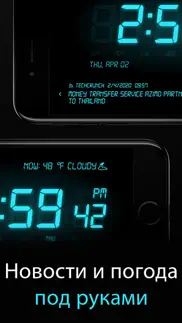 Будильник - цифровые часы айфон картинки 4