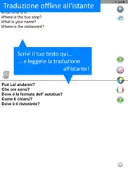 traduttore offline inglese app iPad Captures Décran 2