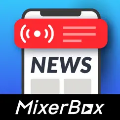 mixerbox breaking news alerts logo, reviews