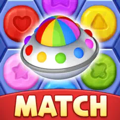 toy party: match 3 hexa blast! logo, reviews
