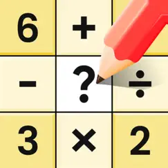 crossmath games - math puzzle logo, reviews