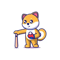 baseball kitten stickers commentaires & critiques