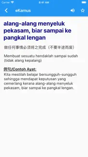 ekamus 马来文字典 malay dictionary iphone images 3