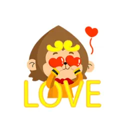magic monkey stickers for chat logo, reviews