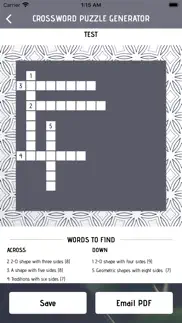 crossword puzzle generator iphone images 3