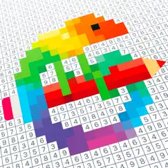 pixel art － color by number logo, reviews