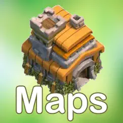 map layout for clash of clans logo, reviews