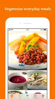 veggie meals iPhone Captures Décran 1