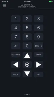 smartify - mando para tv lg iphone capturas de pantalla 3
