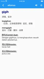 ekamus 马来文字典 malay dictionary iphone images 2
