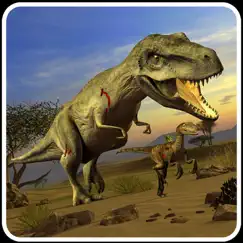 angry dinosaur simulator 2017. raptor dinosaur sim logo, reviews