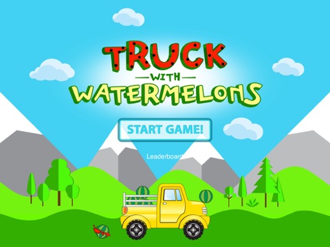 truck with watermelons айпад изображения 1