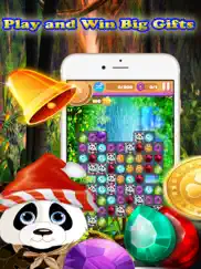 cute panda jungle match puzzle game for christmas ipad images 1