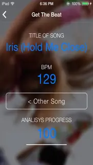simple bpm detector - detect beat per minute tempo for songs iphone resimleri 1