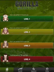entrenamiento gorila gratis ipad capturas de pantalla 1