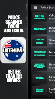 police scanner radio australia iPhone Captures Décran 1