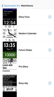 smartwatch pro for pebble iphone resimleri 2