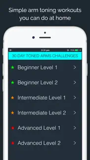 30 day toned arms challenge iphone images 1
