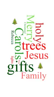 christmas wordcloud maker free iphone images 1