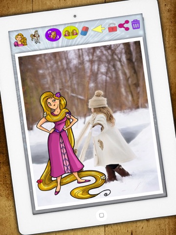 your photo with - rapunzel edition ipad images 4