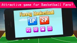 funny bouncy basketball - fun 2 player physics iphone images 3