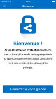 azure information protection iPhone Captures Décran 1