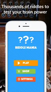 riddle mania - word guess game iPhone Captures Décran 1