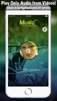 music pro background player for youtube video - best yt audio converter and song playlist editor iphone images 1