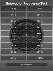 subwoofer frequency test ipad resimleri 1