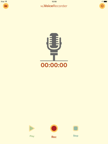 my voice recorder ipad capturas de pantalla 1