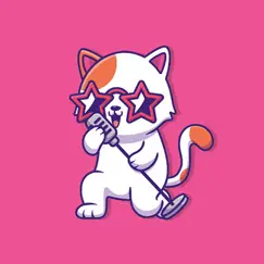 cat puns stickers logo, reviews