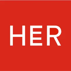 her:lesbian&queer lgbtq dating logo, reviews