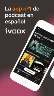 podcast y radio - ivoox iphone capturas de pantalla 1