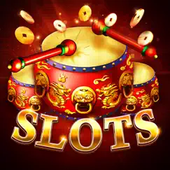 dancing drums slots casino logo, reviews